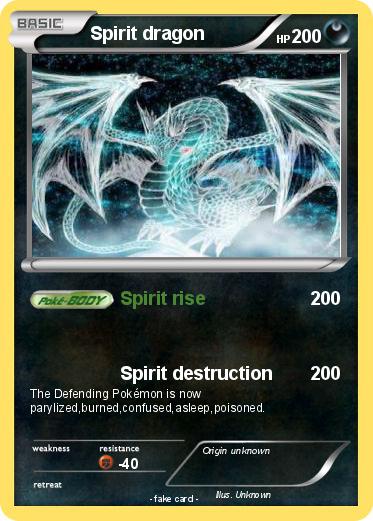 Pokemon Spirit dragon