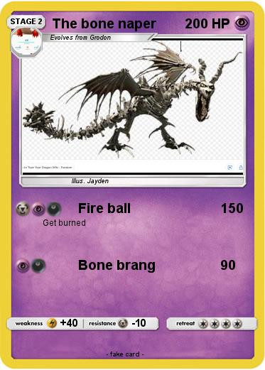 Pokemon The bone naper