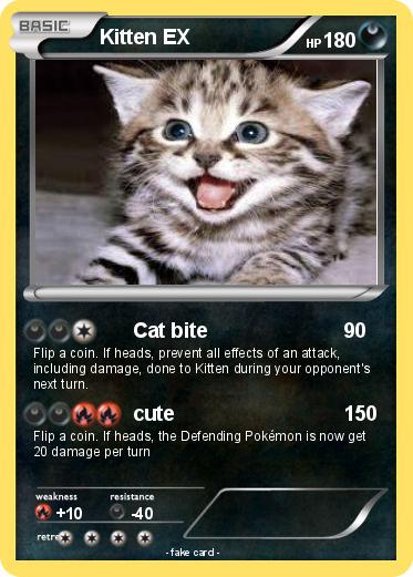 Pokemon Kitten EX