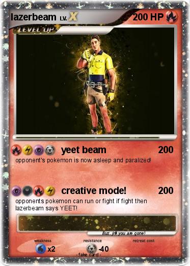 Pokemon lazerbeam