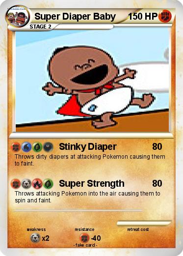 Pokemon Super Diaper Baby