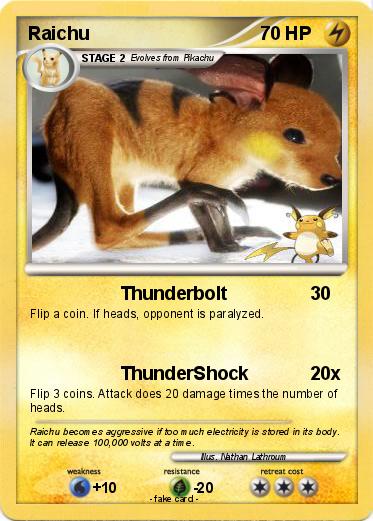 Pokemon Raichu