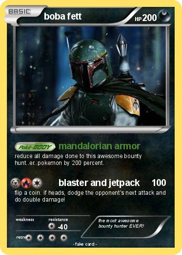 Pokemon boba fett