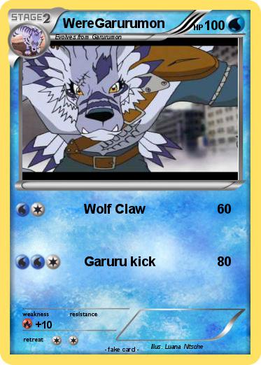 Pokemon WereGarurumon