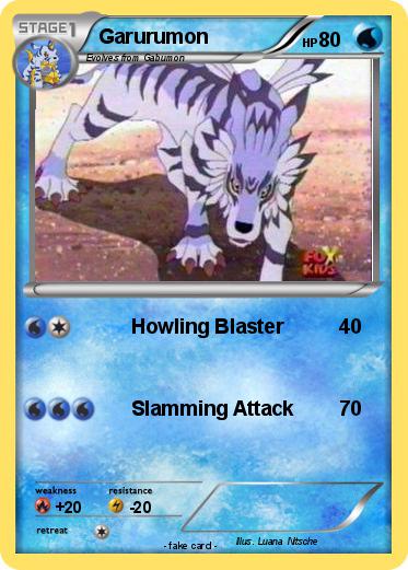 Pokemon Garurumon