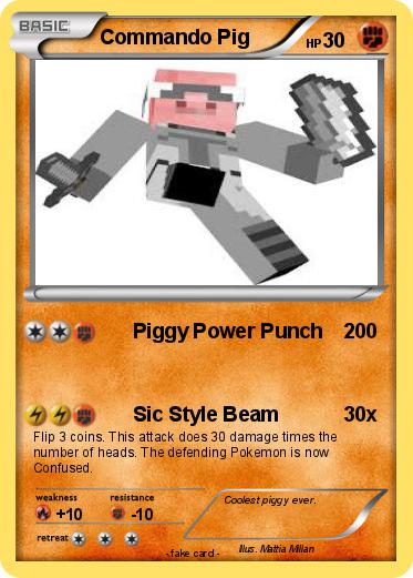 Pokemon Commando Pig