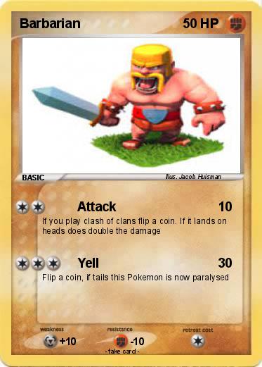 Pokemon Barbarian