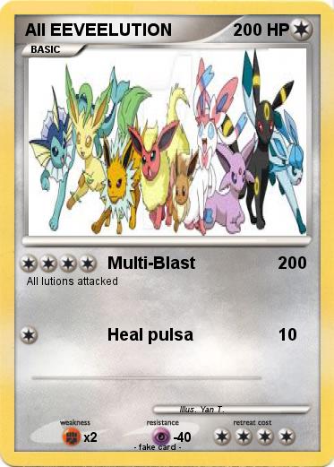 Pokemon All EEVEELUTION