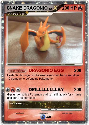 Pokemon SNAKE DRAGONIO
