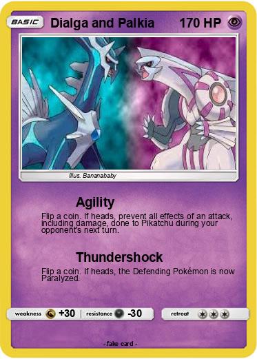 Pokemon Dialga and Palkia