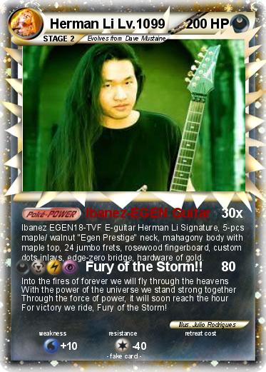 Pokemon Herman Li Lv.1099