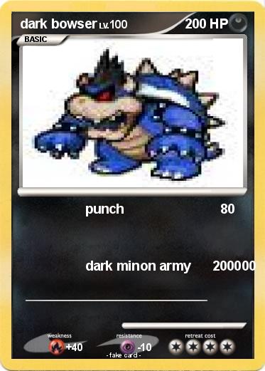 Pokemon dark bowser