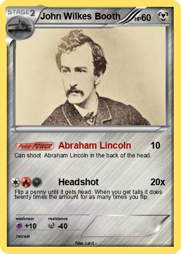 Pokemon John Wilkes Booth