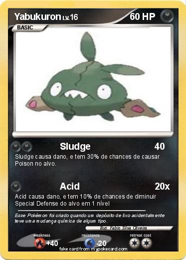 Pokemon Yabukuron