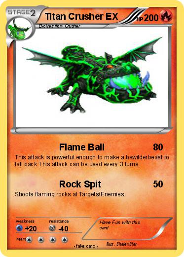 Pokemon Titan Crusher EX