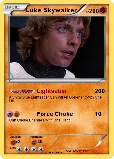 Pokemon Luke Skywalker