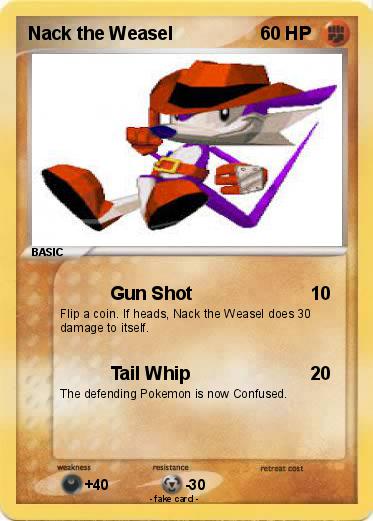Pokemon Nack the Weasel