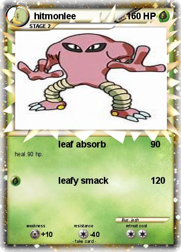 Pokemon hitmonlee