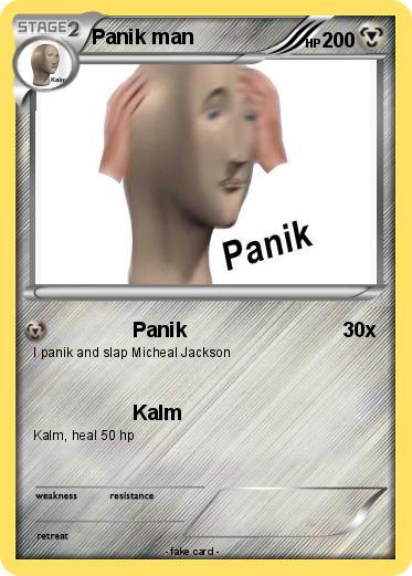Pokemon Panik man