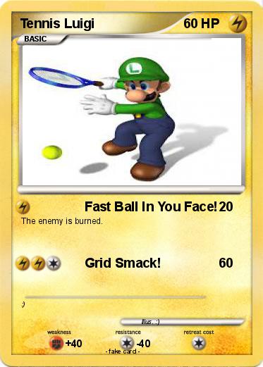 Pokemon Tennis Luigi