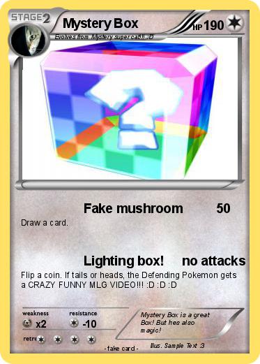 Pokemon Mystery Box