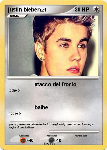 Pokemon justin bieber