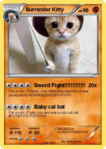 Pokemon Surrender Kitty