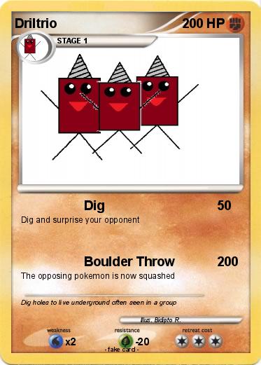 Pokemon Driltrio
