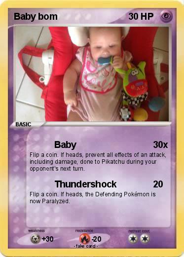 Pokemon Baby bom