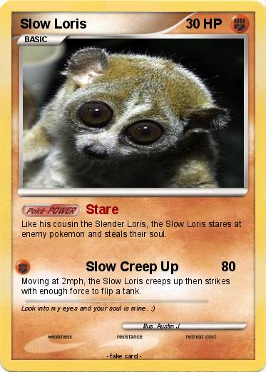 Pokemon Slow Loris