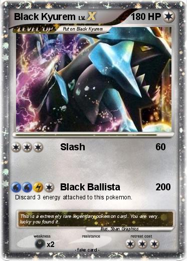 Pokemon Black Kyurem