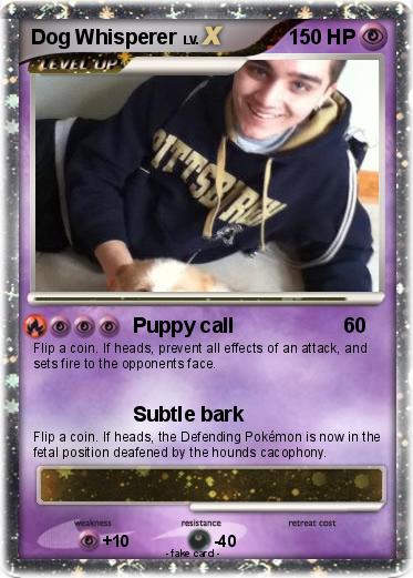 Pokemon Dog Whisperer