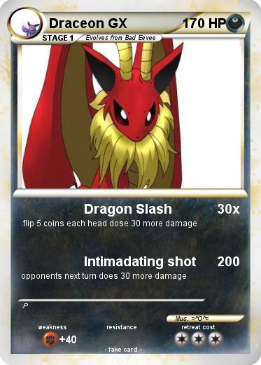Pokemon Draceon GX
