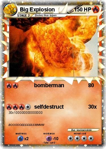 Pokemon Big Explosion