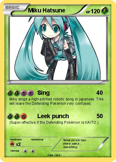 Pokemon Miku Hatsune