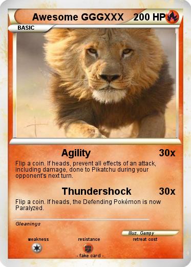Pokemon Awesome GGGXXX