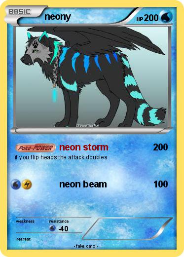 Pokemon neony