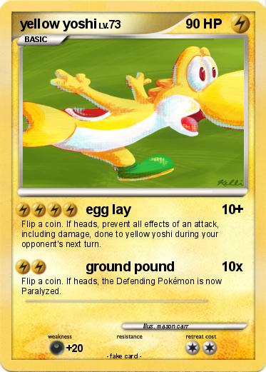 Pokemon yellow yoshi