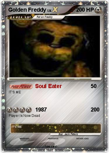 Pokemon Golden Freddy