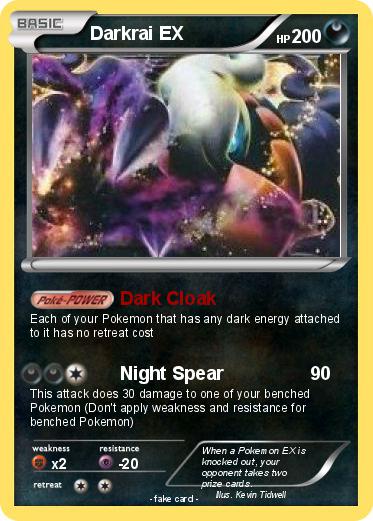 Pokemon Darkrai EX