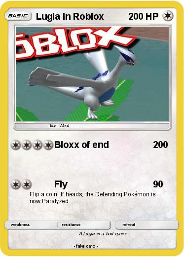 Pokemon Lugia in Roblox