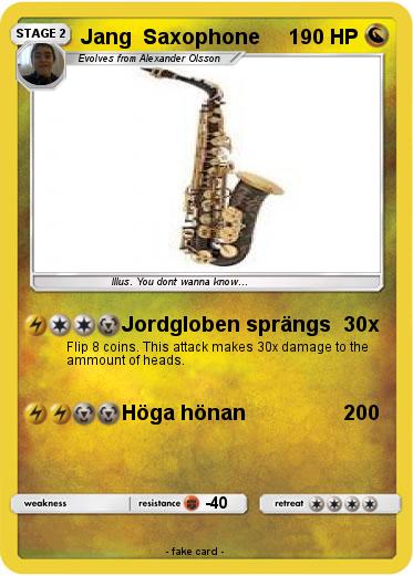 Pokemon Jang  Saxophone