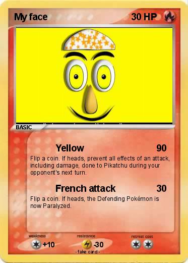 Pokemon My face