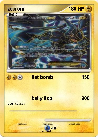 Pokemon zecrom