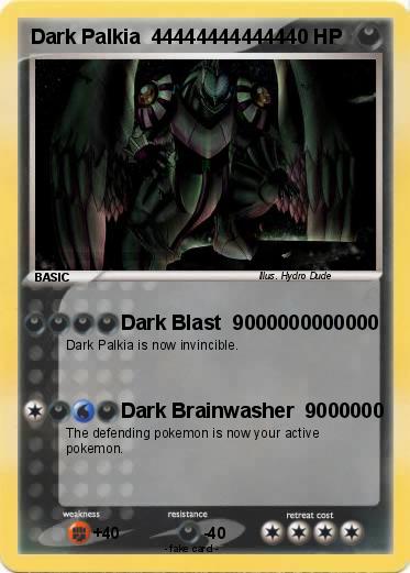 Pokemon Dark Palkia  444444444444