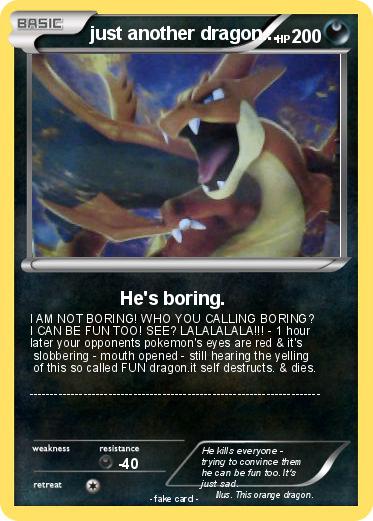 Pokemon just another dragon...