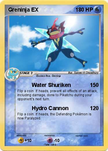 Pokemon Greninja EX