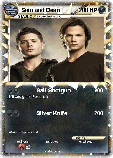 Pokemon Sam and Dean