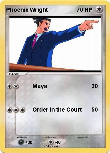 Pokemon Phoenix Wright