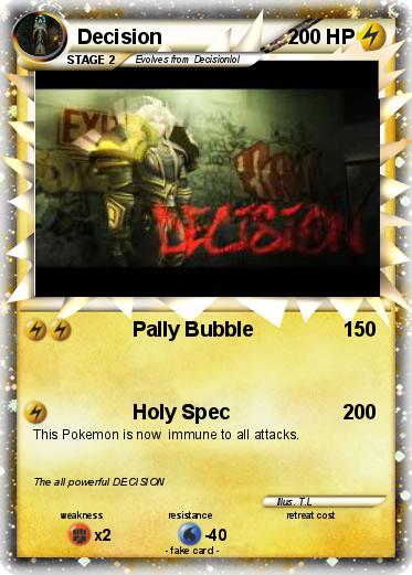 Pokemon Decision